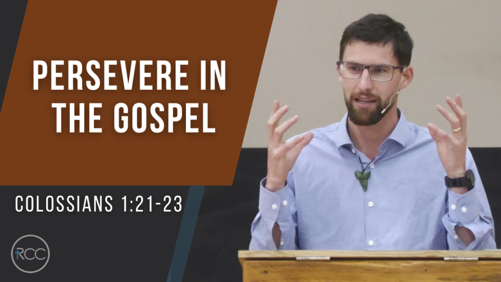 Persevere in the Gospel Image