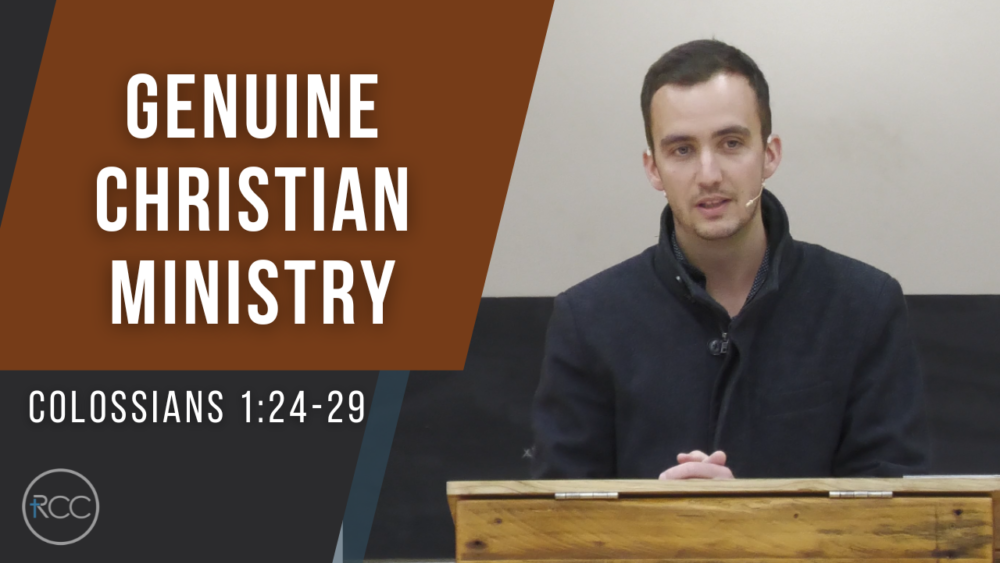 Genuine Christian Ministry