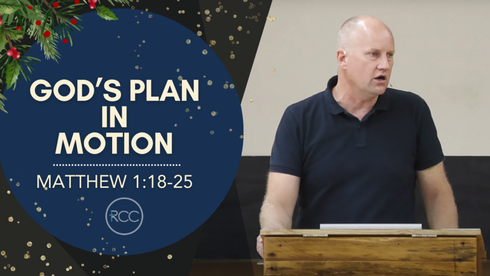 God\'s plan in motion