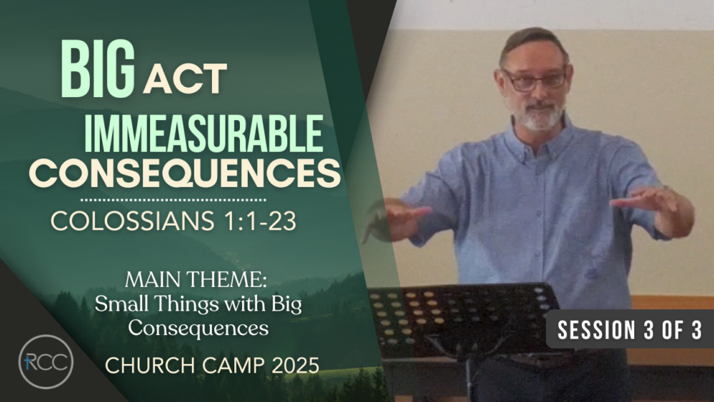 Big Act - Immeasurable Consequences