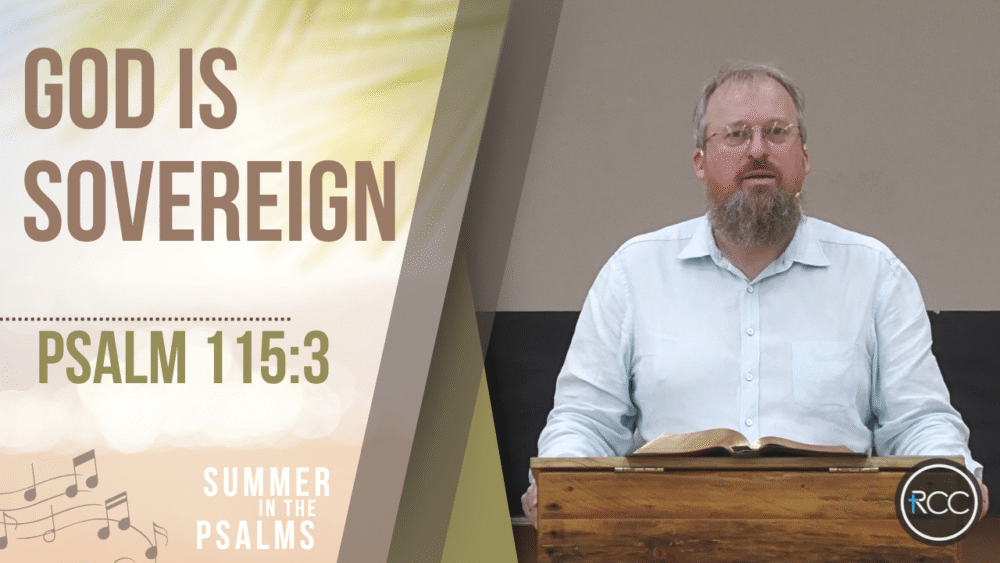 God is Sovereign Image