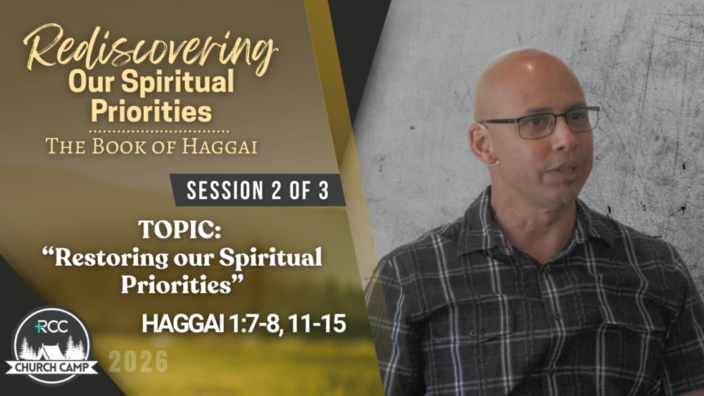 Restoring Our Spiritual Priorities Image