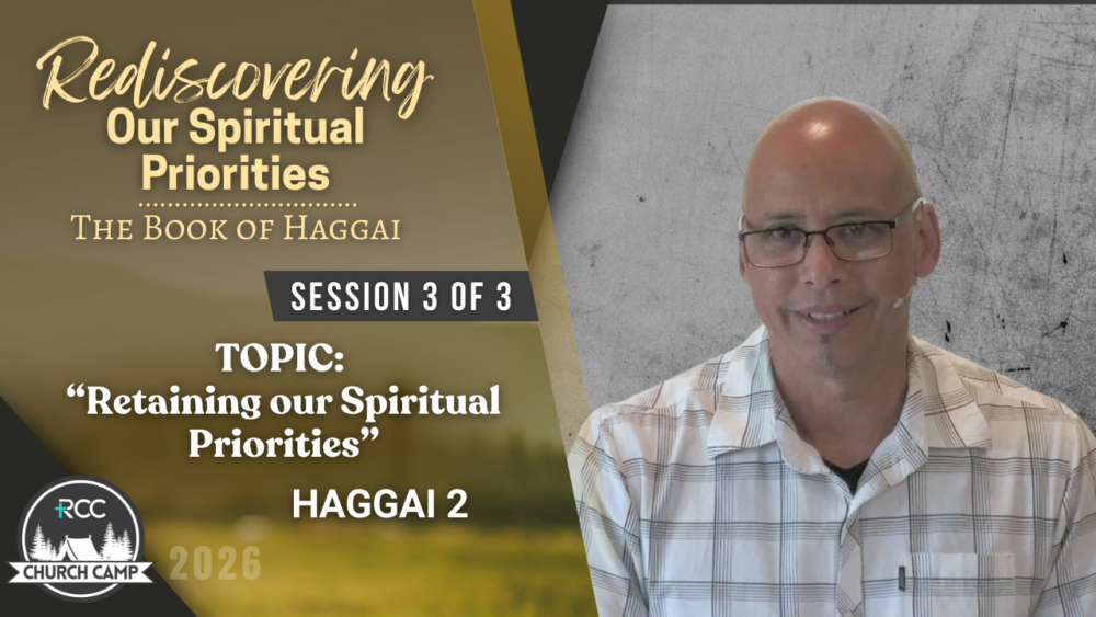 Retaining Our Spiritual Priorities  Image
