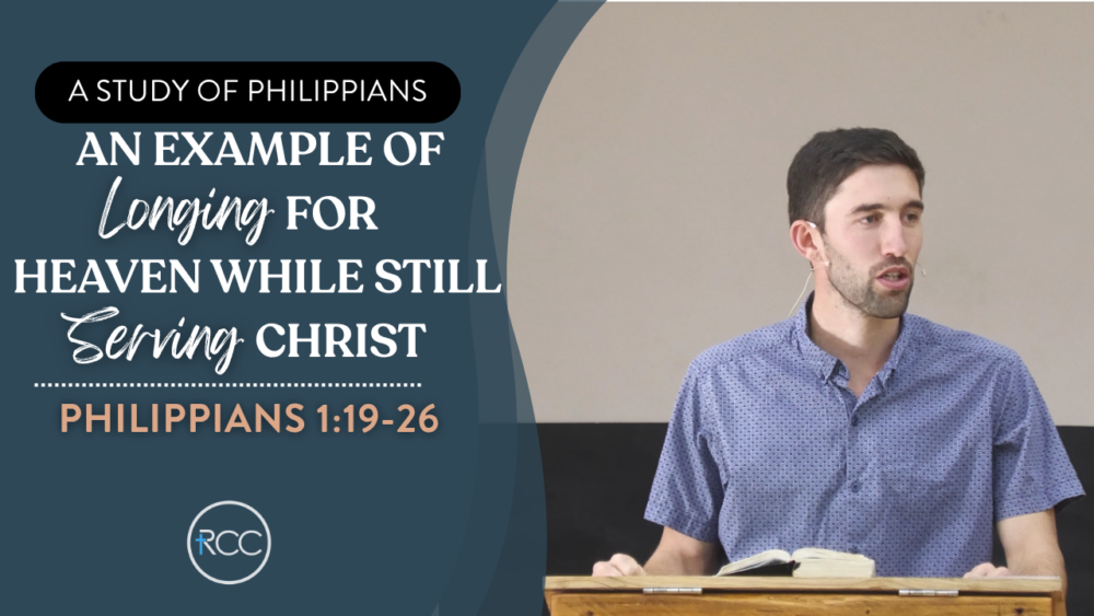 An Example of Longing for Heaven While Still Serving Christ Image