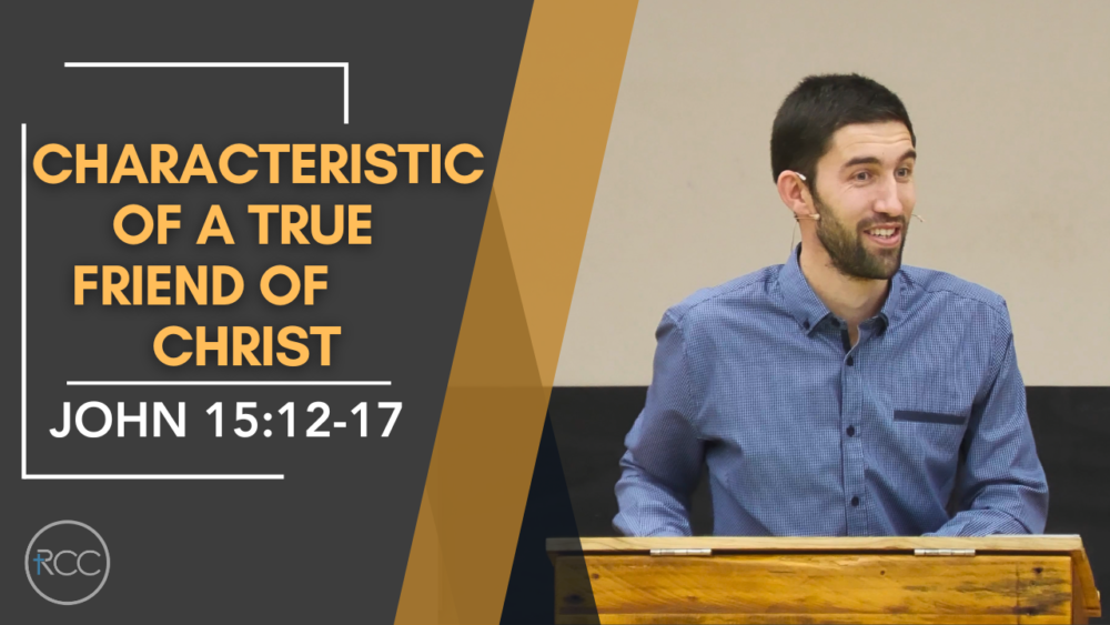 Characteristic of a True Friend of Christ Image